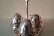 EPNS  Silver Cruet Set on Tray