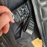 Leather motorbike jacket Image 8