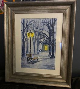 Watercolour scene