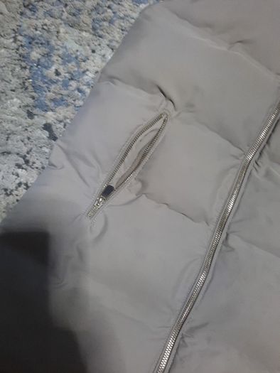 zara long quilted coat