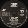 UB40  Present Arms LP +12" Image 3
