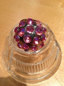 Pink Diamonte Ring