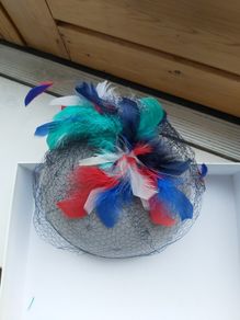 Moreland Designer Vintage Milliner Fascinator Beret Headpiece