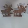 2026 Wooden reindeer Image 2