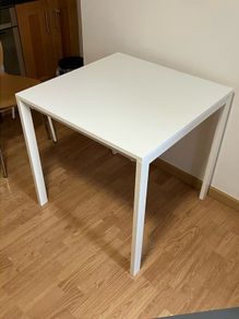 White IKEA table