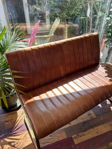 Leather seat