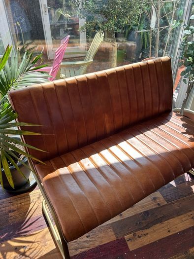 Leather seat
