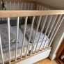 mokee wooden baby/toddler cot with two mattresses Image 3