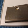 14 ct gold plated chain with E pendant Image 3