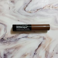 Maybelline Brow Drama Shaping Chalk Powder - 130 Deep Brown - New