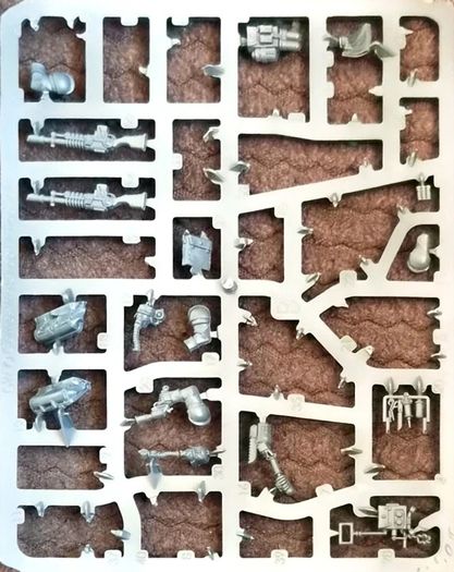 Warhammer 40k Death Korps of Krieg miniatures on sprue