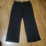 Black Wide Leg Trousers Image 2