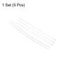 Brand New sourcingmap Bead Needle Set Threading Tools with 0.7mm Fine Bead Crochet Hook, Beaded Steel Wire Image 5