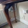 Edwardian half moon table Image 4