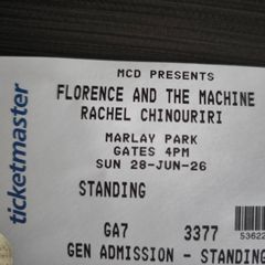 Florence and the Machine Marley Park