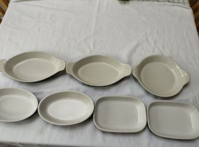 Ceramic stoneware Oven to table vintage dishes