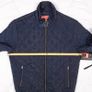 6th Sense Navy Blue Lightweight Quilted Jacket Mens Full Zip Size L Image 9