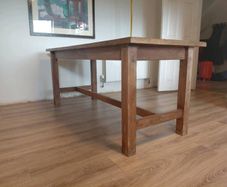 20th Century Solid Oak Rectory Table
