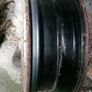 2 still for sale-Toyota landcruiser or hilux steel rims wheels alloys tyres Image 6
