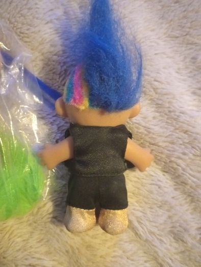 Punk rocker russ troll doll