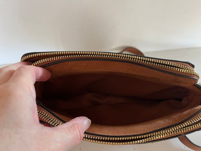 Suedette Crossbody Bag
