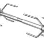 Universal Gas Grill Rotisserie Kit, 12x12 mm heavy duty Hexagon Spit Rod, 114cm long, Electric Motor (FREE POSTAGE) Image 2