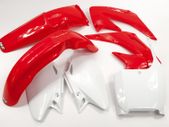 Ufo 5 Piece Motocross Plastic Kit Honda Cr 125-250 2002-2003