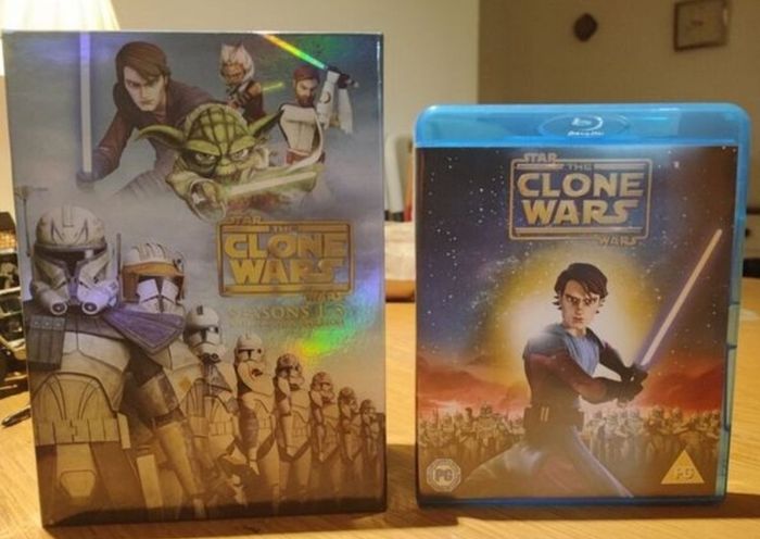 Star Wars The Clone Wars DVD & Blu-ray