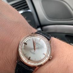 Really rare Enicar Supertest rose gold