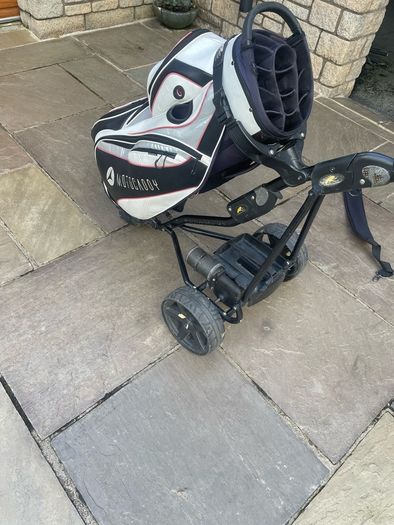 motocaddy bag and trolley