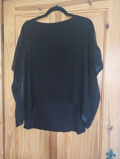 Wallis floral handkerchief top (free post)