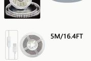 USB LED Lights, White LED Strip Light, LED Lights for TV Backlight, On-line Switch LED Light Strip, Indoor