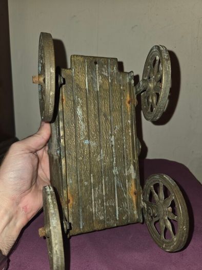 Vintage Large Brass Wagon