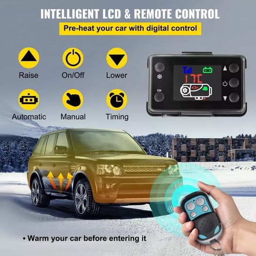 5KW Car Heater 12V Air Diesel Heater for Bus Auto Boats Yacht Motorhome Trailer Trucks RV 5000W Air Diesel Parking Heater
