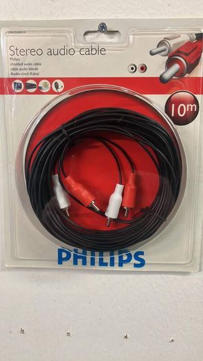 Stereo audio cable 10 Meter Philips