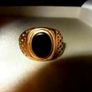 Vintage Gentlemans Signet Ring Image 7