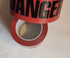 Danger Barrier tape (Non Stick)