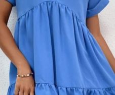 Smock Blue Dress Size 12 - 14