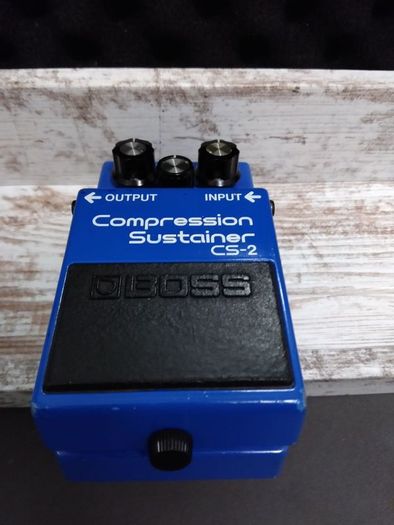 BOSS CS-2 - Vintage Compression Sustainer (Black Label, MIJ, ACA-12V).