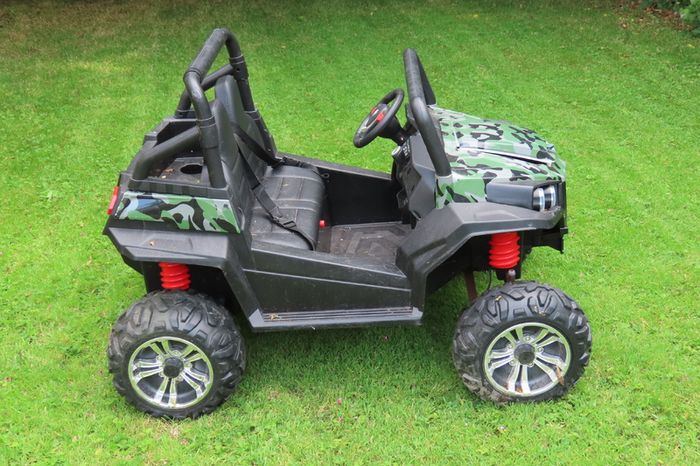 Ranch Wagon 24V Electric Ride On Buggy Army (Spares or Repair)