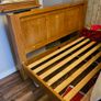 Solid wood king size bed Image 4