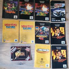Nintendo 64 n64 manuals