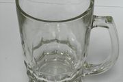 Vintage glass beer tankard PRICE DROP