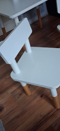 toddler table and 2 chairs