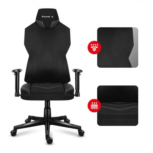 Huzaro Combat 6.2 Black RGB Gaming Chair