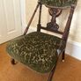 Arts and Crafts/Aesthetic Movement Nursing Chair Image 2