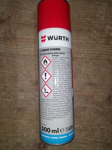Wurth Clutch&Brake Cleaner
