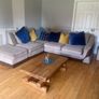 L sofa , swivel chair, foot Image 5