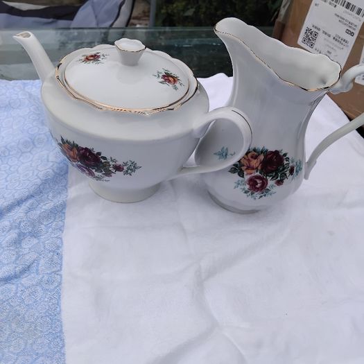 Tea Pot And Jug