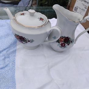 Tea Pot And Jug
